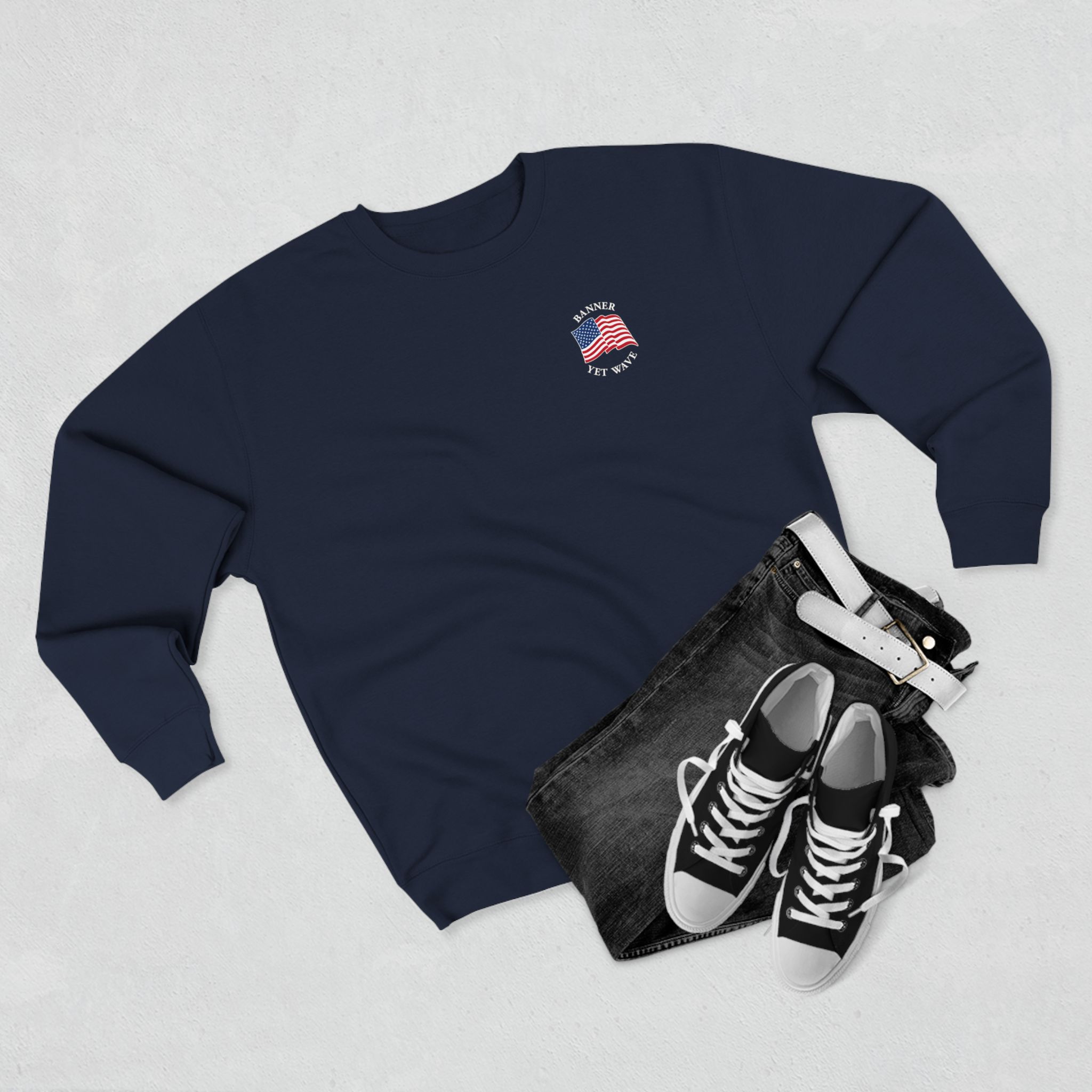 The American's Creed - Crewneck Sweatshirt - Image 3